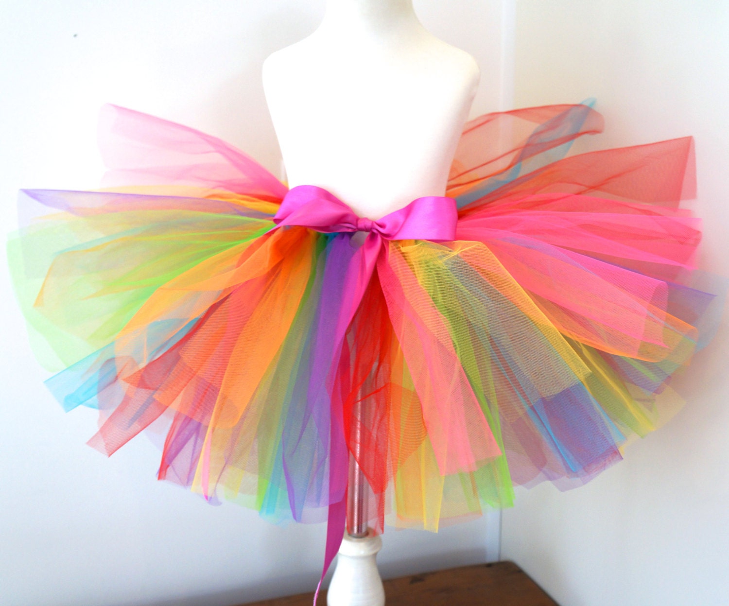 Rainbow Tutu Girl's Rainbow Tutu Kid's Rainbow | Etsy