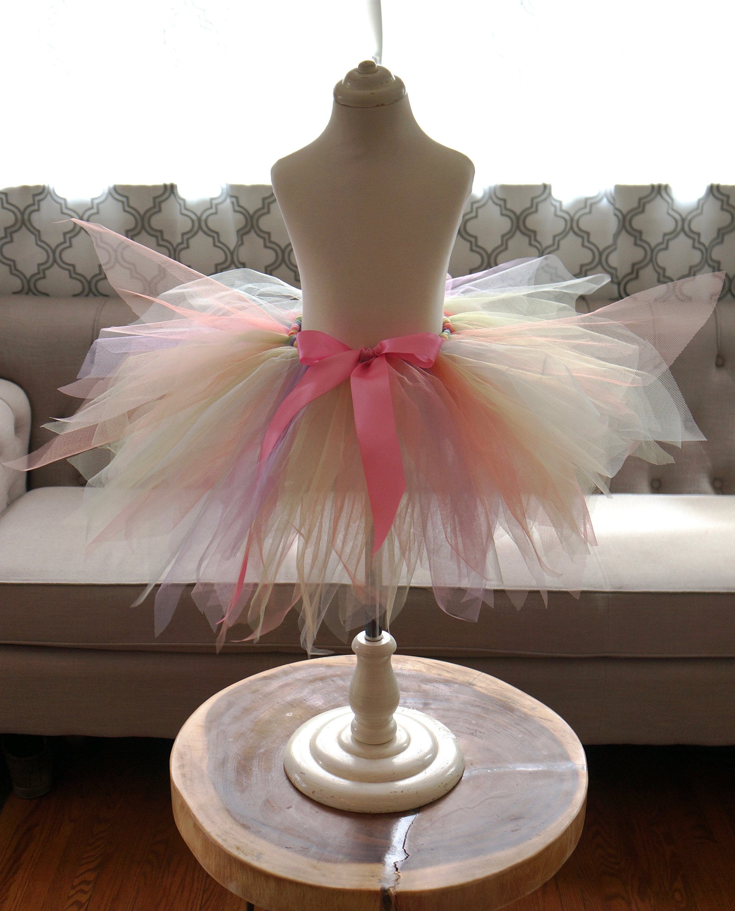 Multicoloured Unicorn Tutu Set (Age 3-6) main image 0
