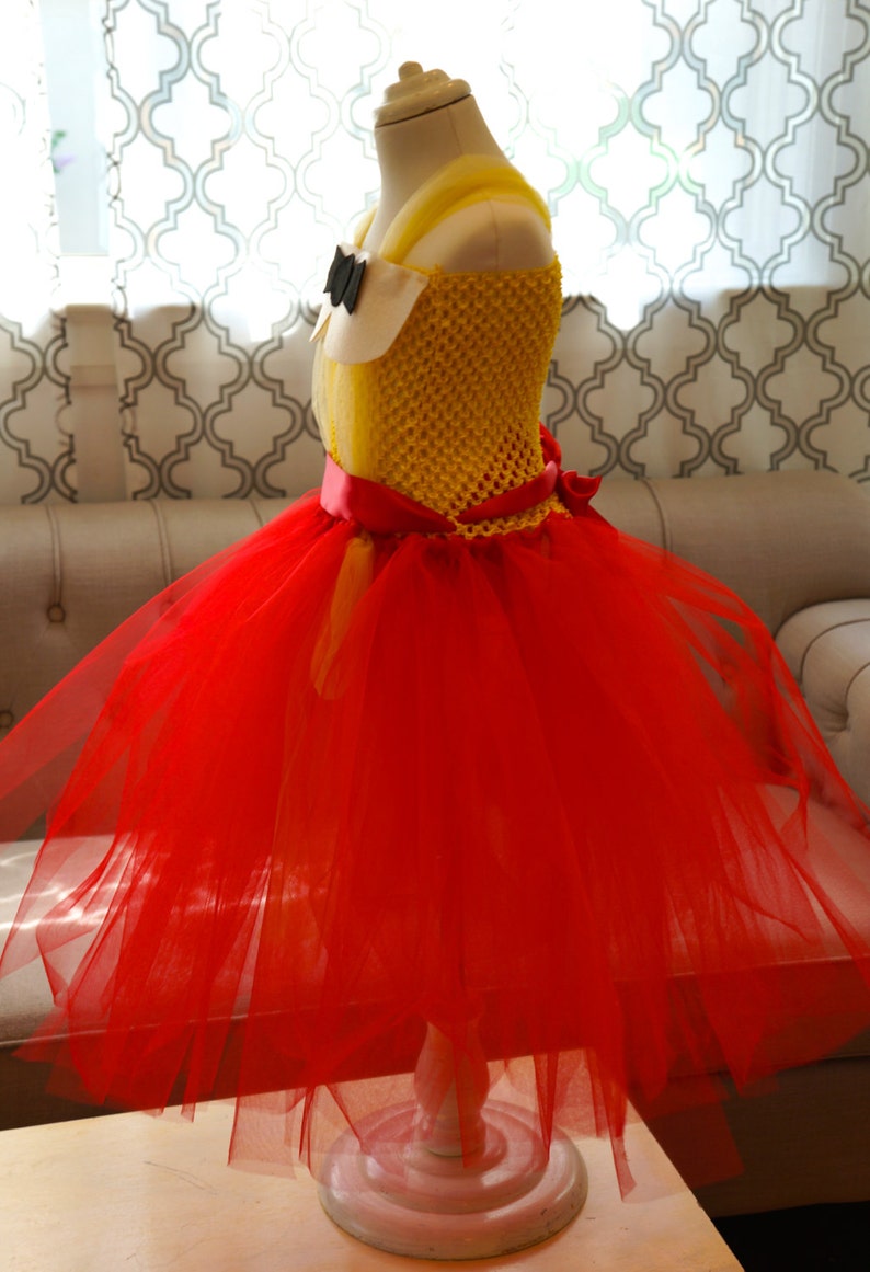 Girls Halloween Tweedle Dress Girls Costume Wonderland Tutu