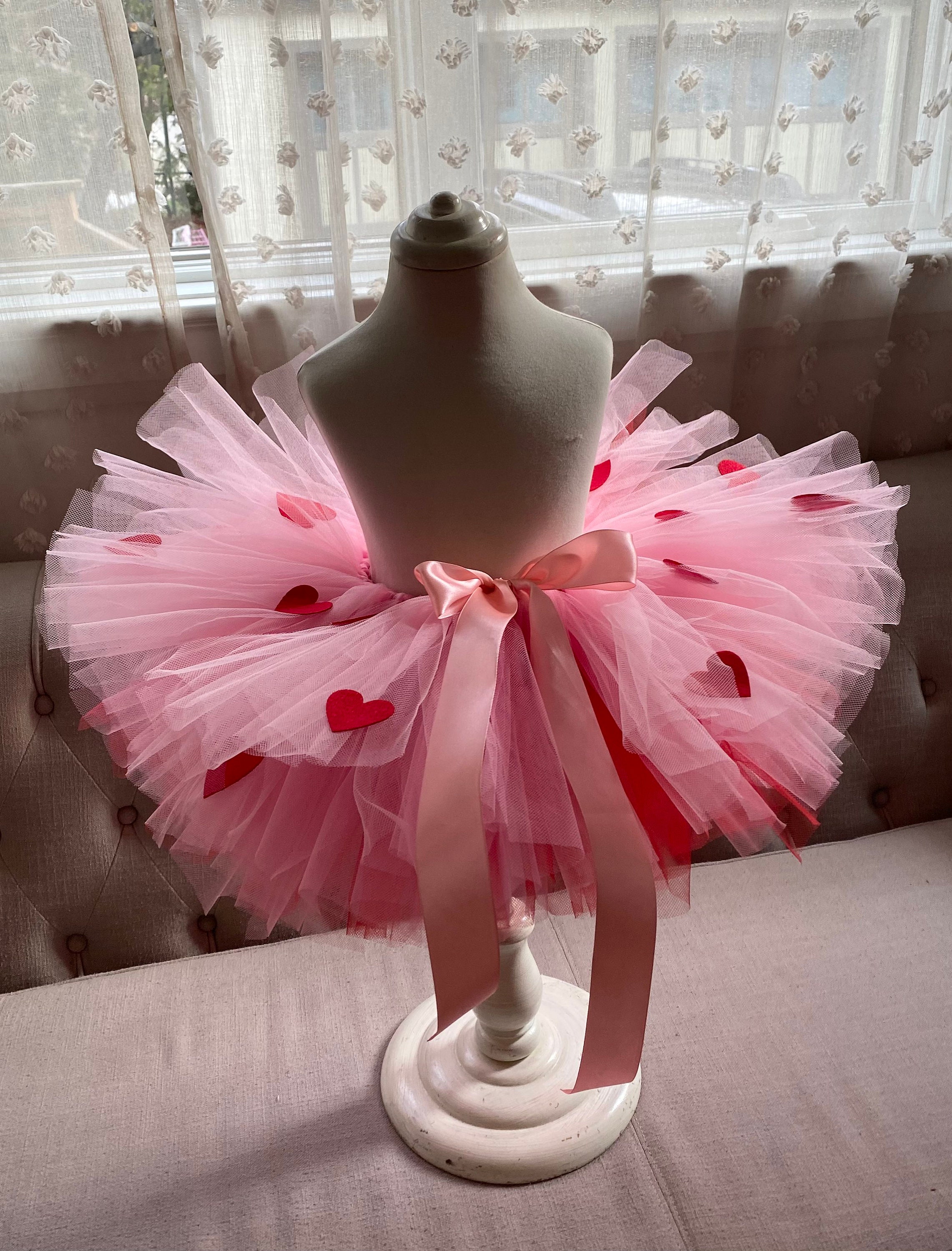 ValentineTutu tutú rojo cinta tutú tutú por PinkTutusAndBows