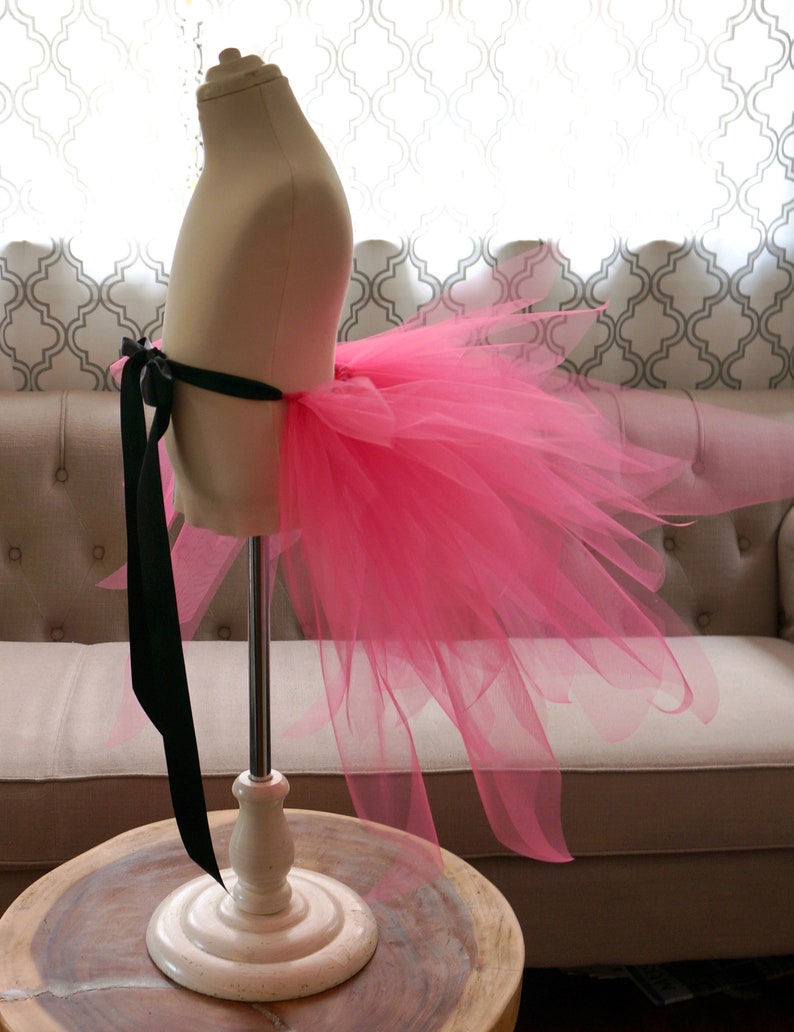 Pink Bustle Bustle Tutu Girl/'s Pink Bustle Kid/'s Bustle