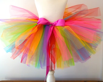 Rainbow Tutu - Girl's Rainbow Tutu - Kid's Rainbow Tutu