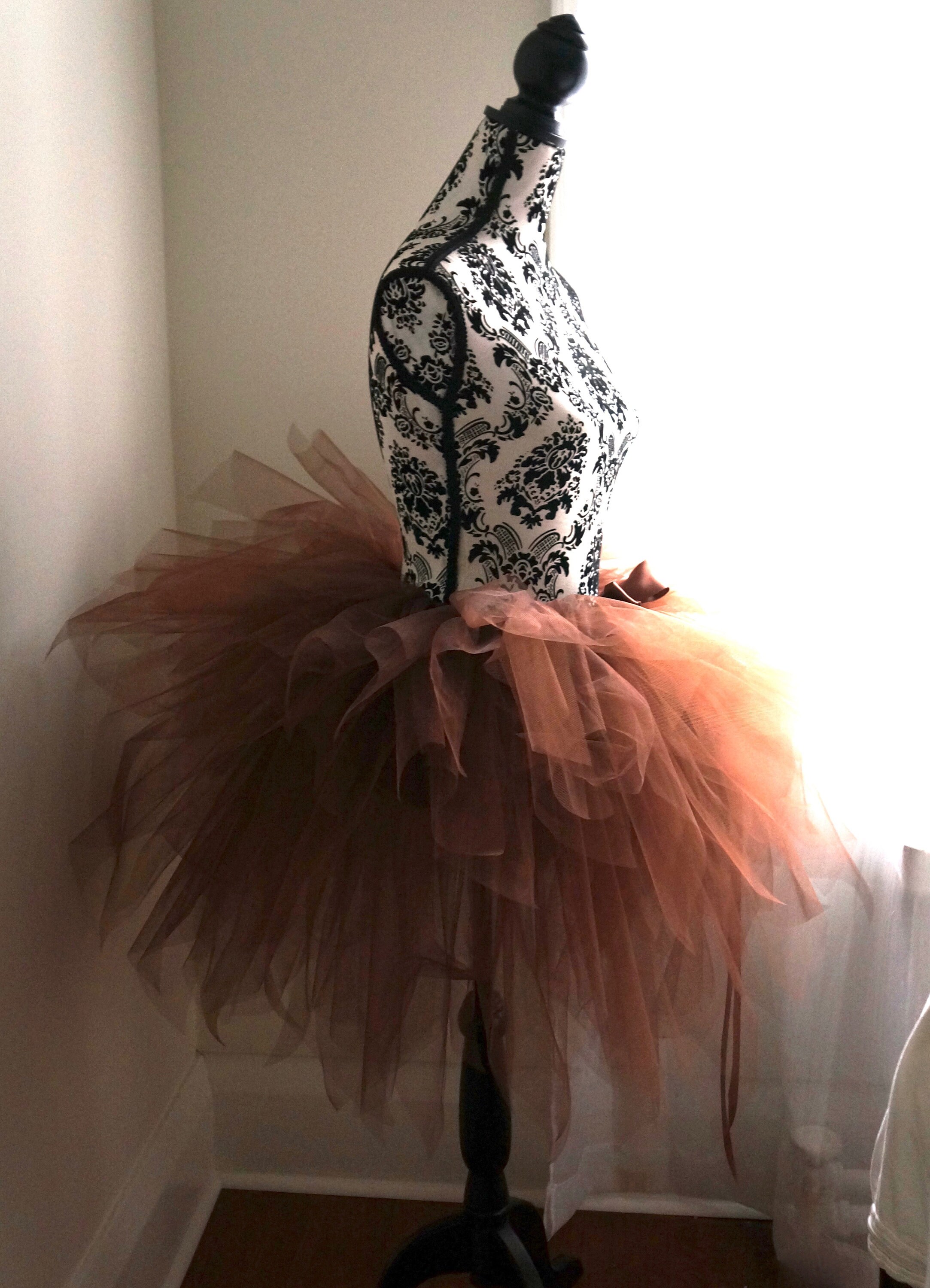 brown tutu dress for women Ballerina Dress in Mauve main image 1
