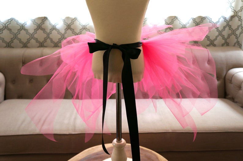 Pink Bustle Bustle Tutu Girl/'s Pink Bustle Kid/'s Bustle
