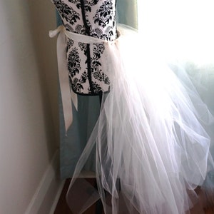 Ivory Over skirt