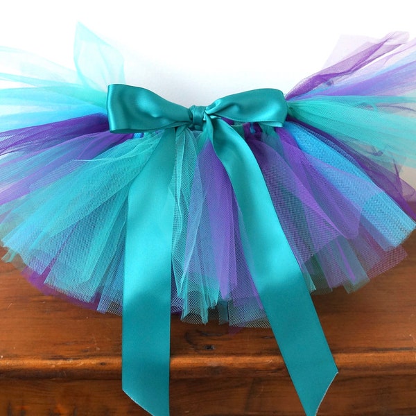 Teal and Purple Baby Tutu