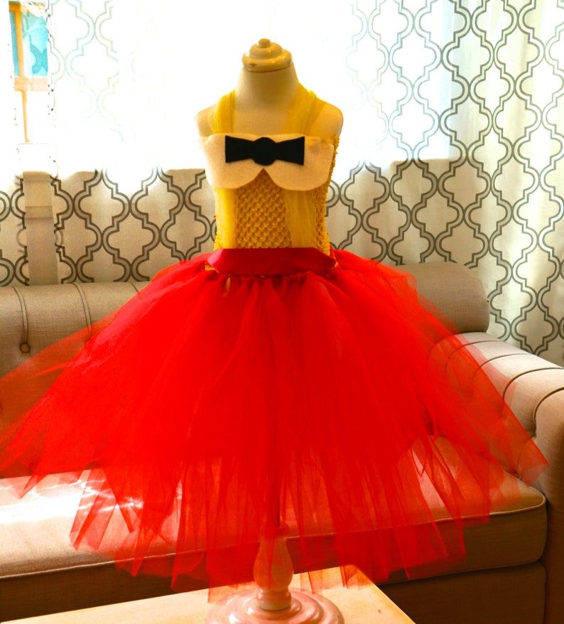 Girls Halloween Tweedle Dress Girls Costume Wonderland Tutu
