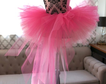 Flamingo Tutu - Pink Bustle Tutu - Adult Tutu