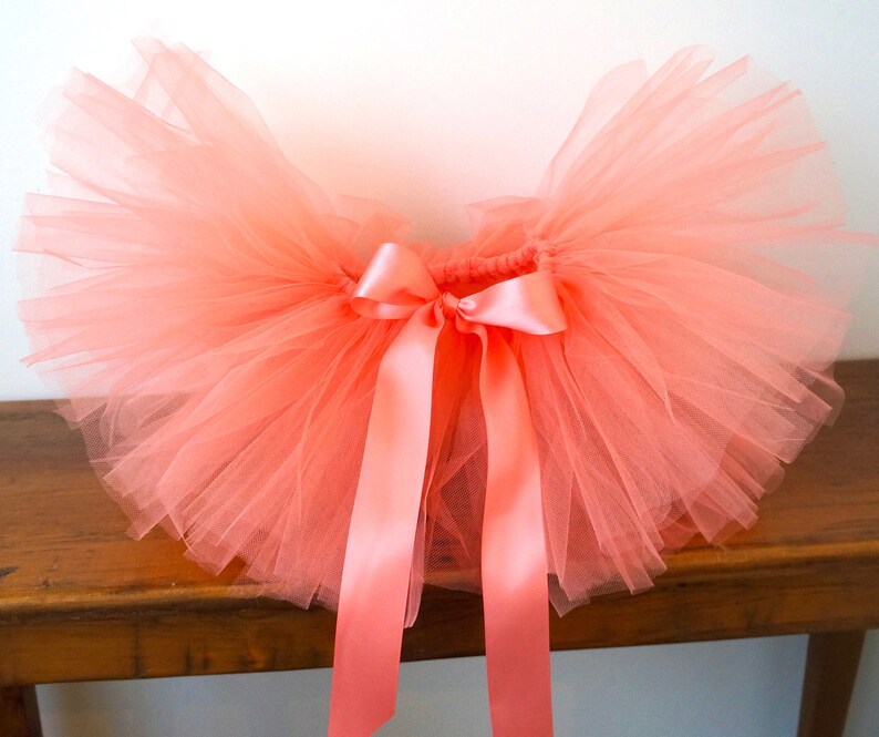 Coral Tutu Girl's Tutu Baby Tutu Etsy