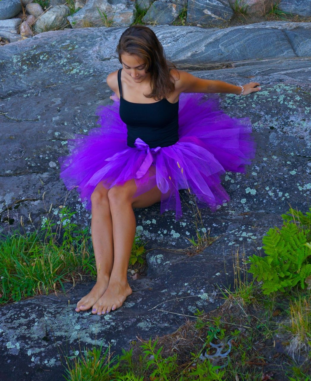 purple halloween tutu