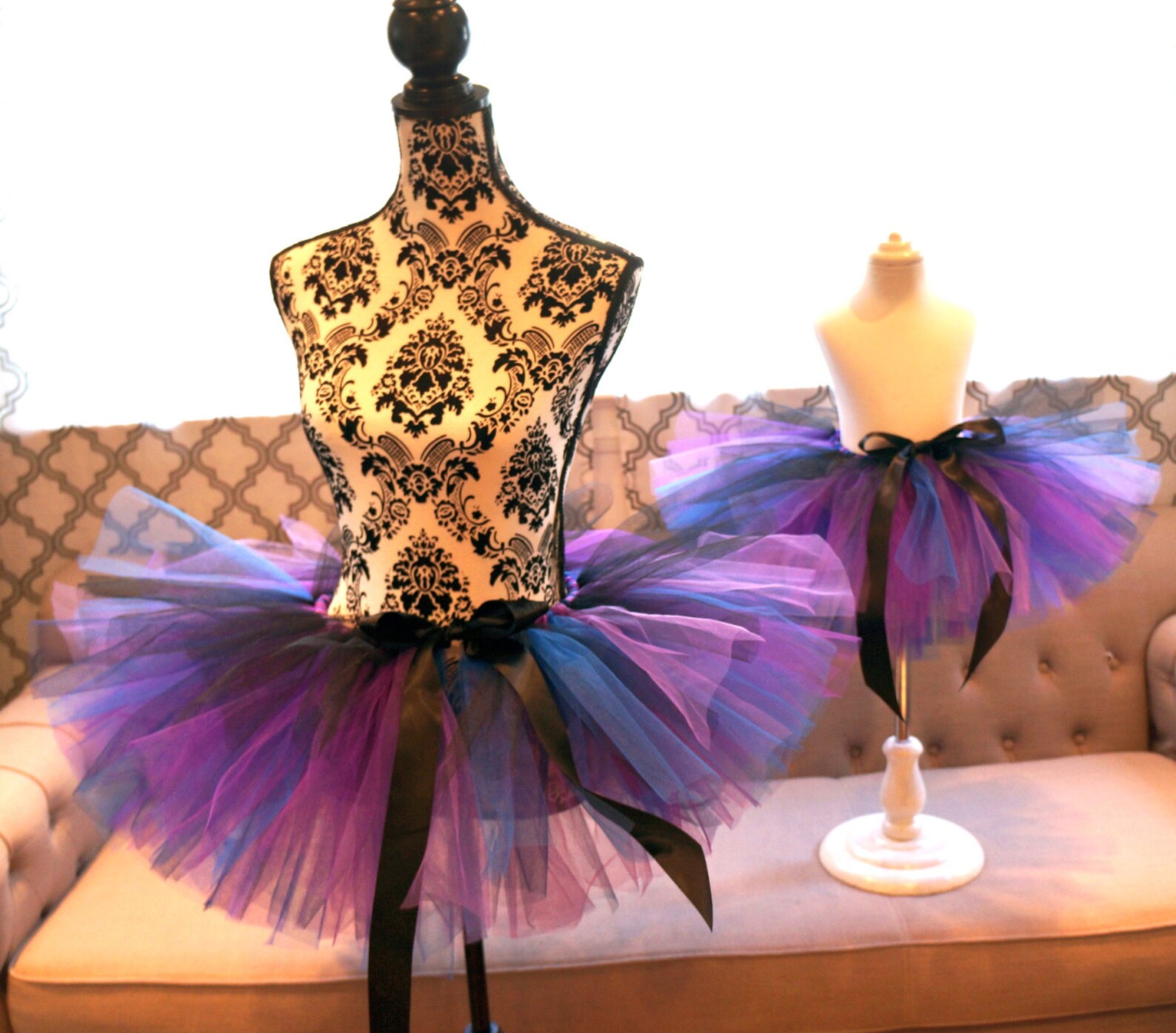 Mother Daughter Tutus Purple Tutus Halloween Tutus | Etsy