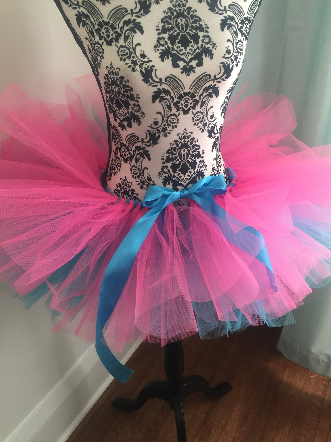 Pink & Blue Tutu Adult Tutu Rave Tutu Race Tutu Etsy