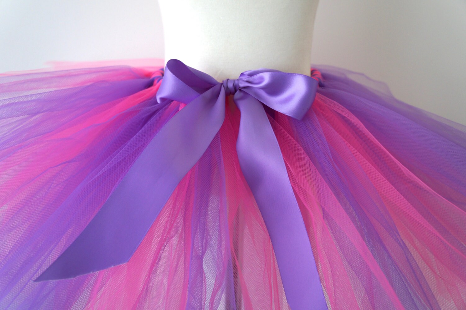 Handmade Pink and Purple Tulle Tutu - Girls Costume - Etsy