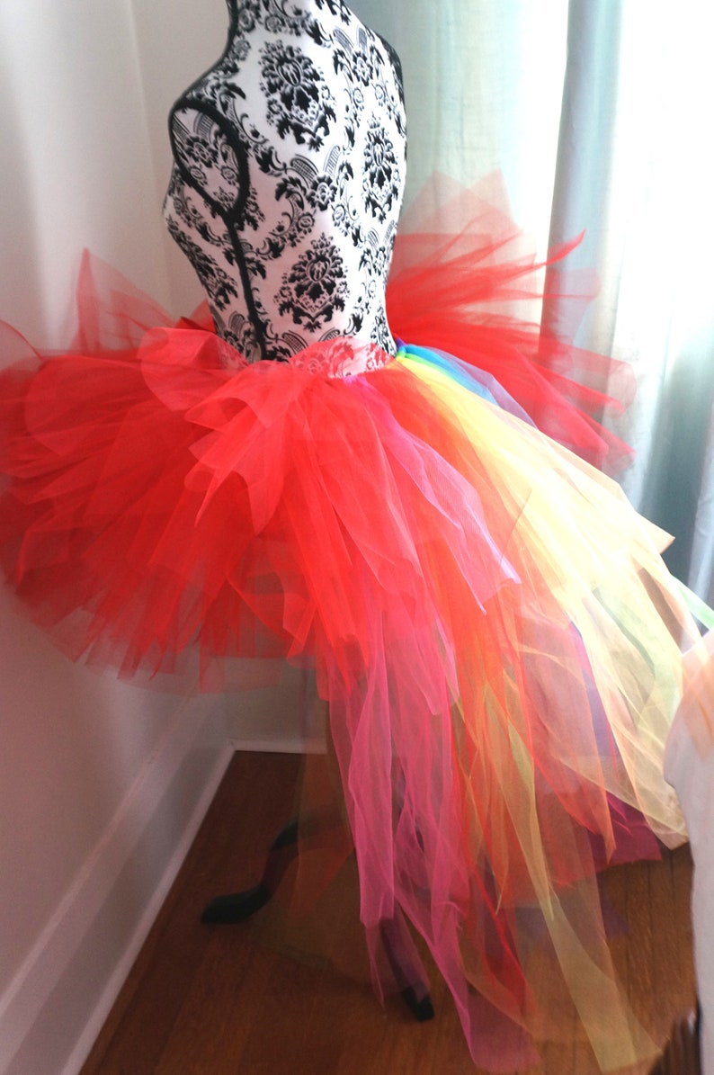 Adult Rainbow Bustle Tutu image 3