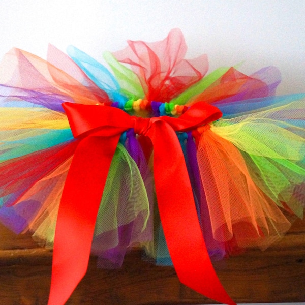 Baby Tutu - Rainbow Tutu - Circus Tutu - Little Tutu - Pony Tutu