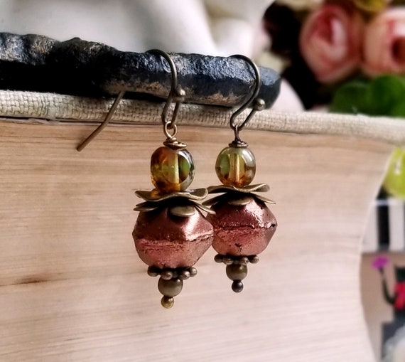 Orecchini etnici Boho smaltati colorati per donna Bomemain Orecchini etnici Boho smaltati colorati per donna Bomemain