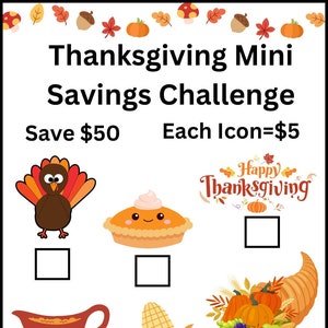 A6 Mini Savings tracker, Savings Tracker, PDF Printable, Savings Challenge, Budgeting, Low Income