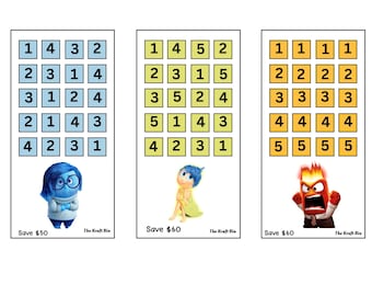Emotions mini challenges