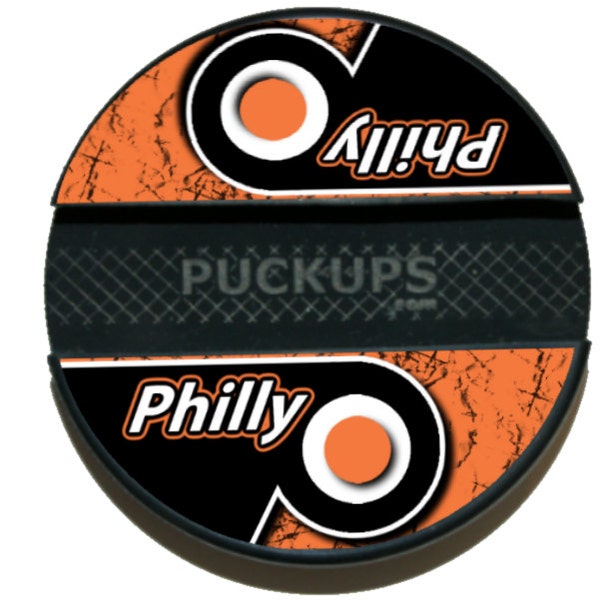 Philadelphia Flyers - NHL “Philly” - Hockey Puck Cell Phone Stand  - iPhone / Galaxy / Generic Smartphone Stands by PuckUps