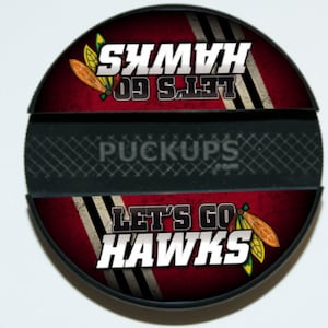 Chicago Blackhawks - NHL  - Hockey Puck Cell Phone Stand  - iPhone / Galaxy / Android / Generic Smartphone Stands by PuckUps