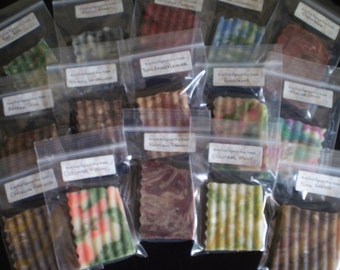 Triple Butter Goat Milk Soap Sampler Set Of 10 - Rustic Suds - You Choose