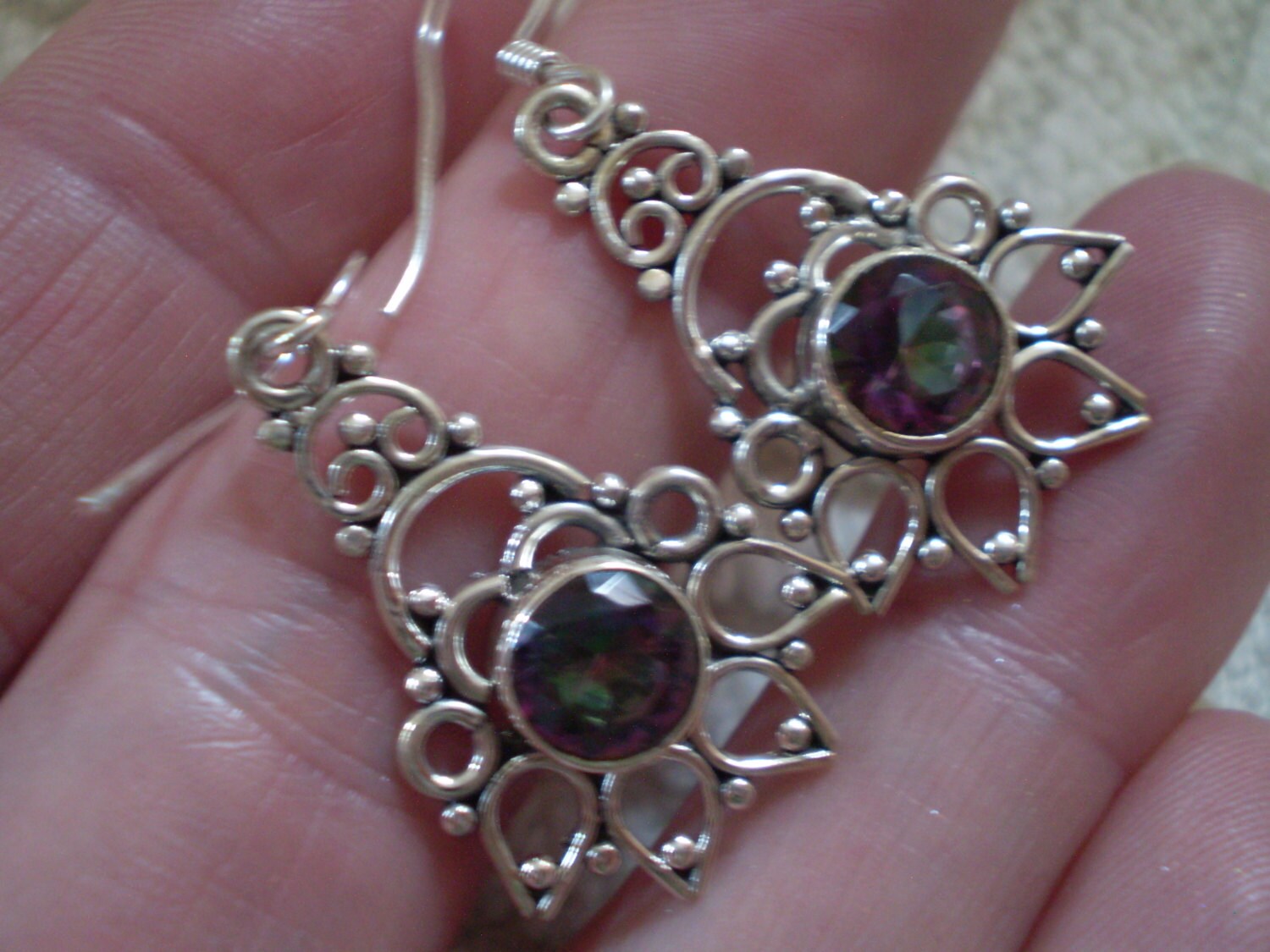 Lolita: Bonitos Pendientes Colgantes De Estilo Bohemio Con Alambres De