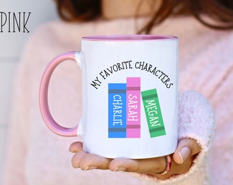 Personalized Mothers Day Mug, Bookish Mug for Mom, Personalized Cup for Mom, Customized Gift for Mom