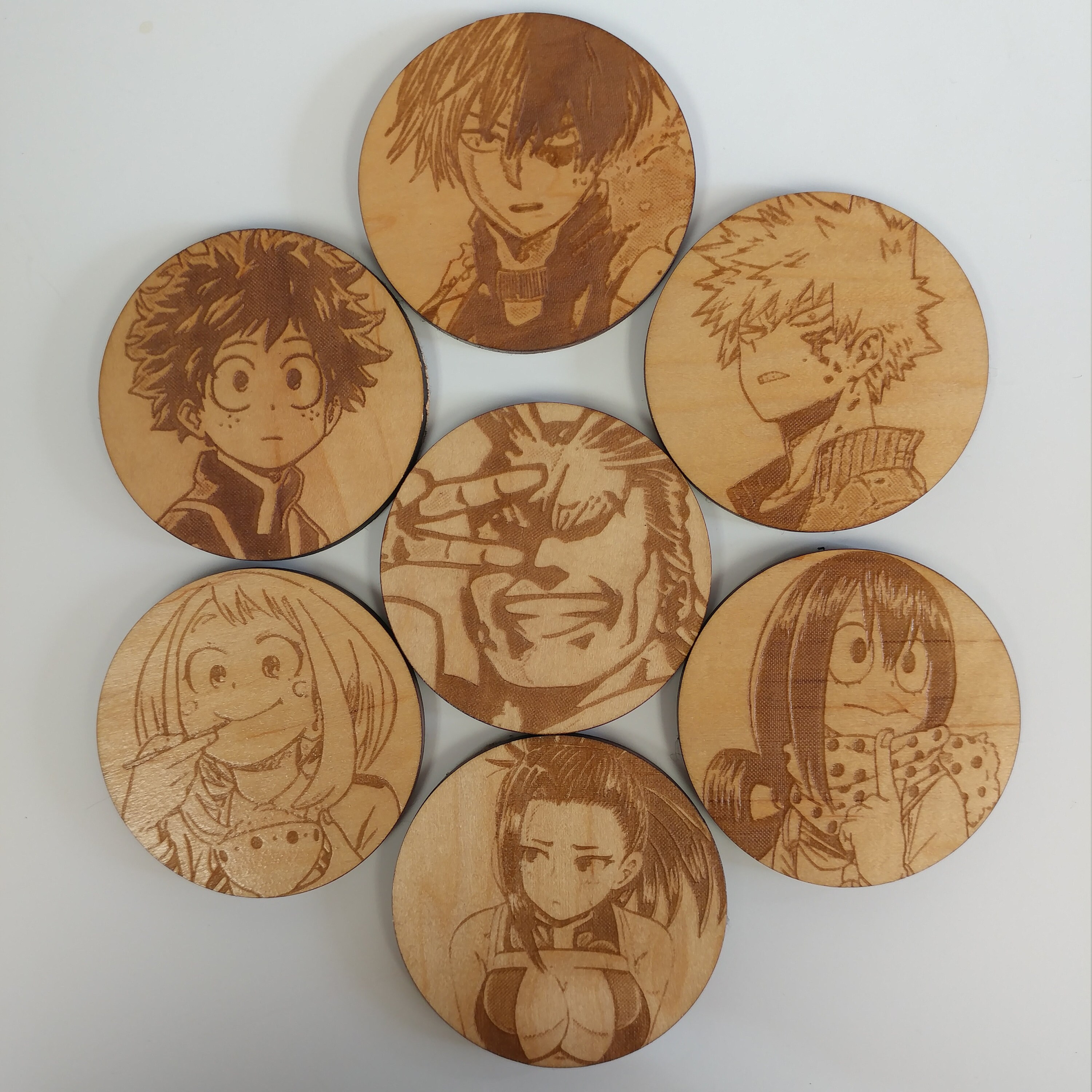 Anime Coaster Anime Manga Super Heroes Heroine School Plus Etsy Anime Coaster Anime Manga Super Heroes Heroine School Plus Etsy
