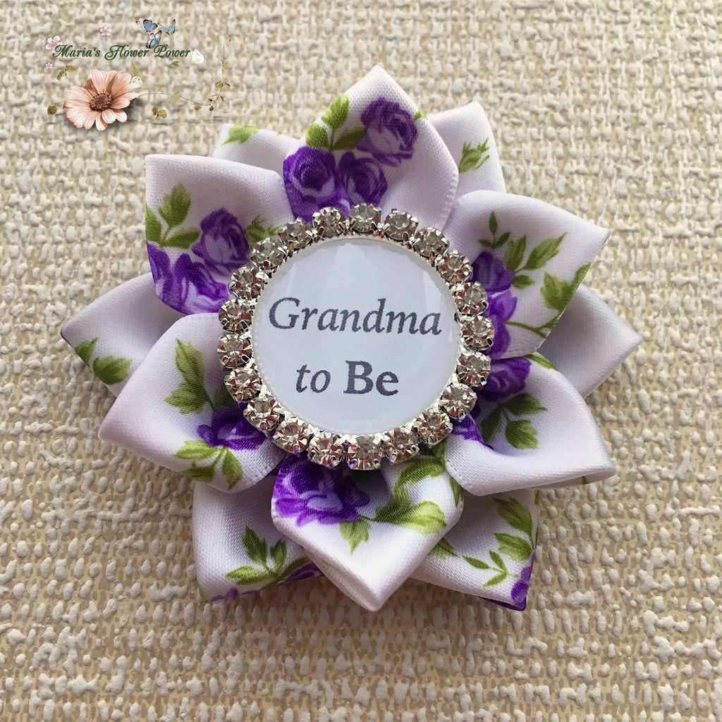 Grandma To Be Pin BroochBaby Shower Mommy To Be Mum To Be New Il Fullxfull Grandma To Be Pin Broochbaby Shower
