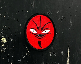 MISTER DEVILISH - iron on embroidered patch