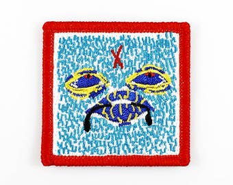 PETER - iron on embroidered patch