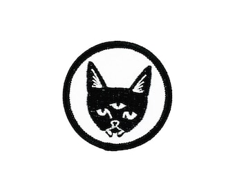 GATO DE TRES OJOS - parche termoadhesivo