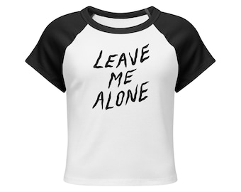 放っておいて - ラグランベビーTシャツ