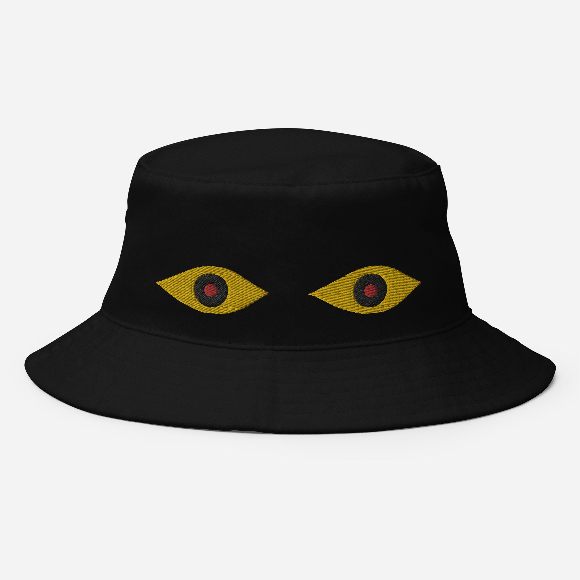 I miei occhi sono lassù giallo cappello da pescatore nero