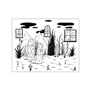 Windows In The Sky - art print