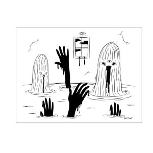 The Floor Doesn&#39;t Feel The Same - mini print