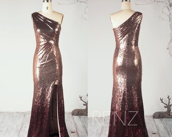 burgundy ombre bridesmaid dresses