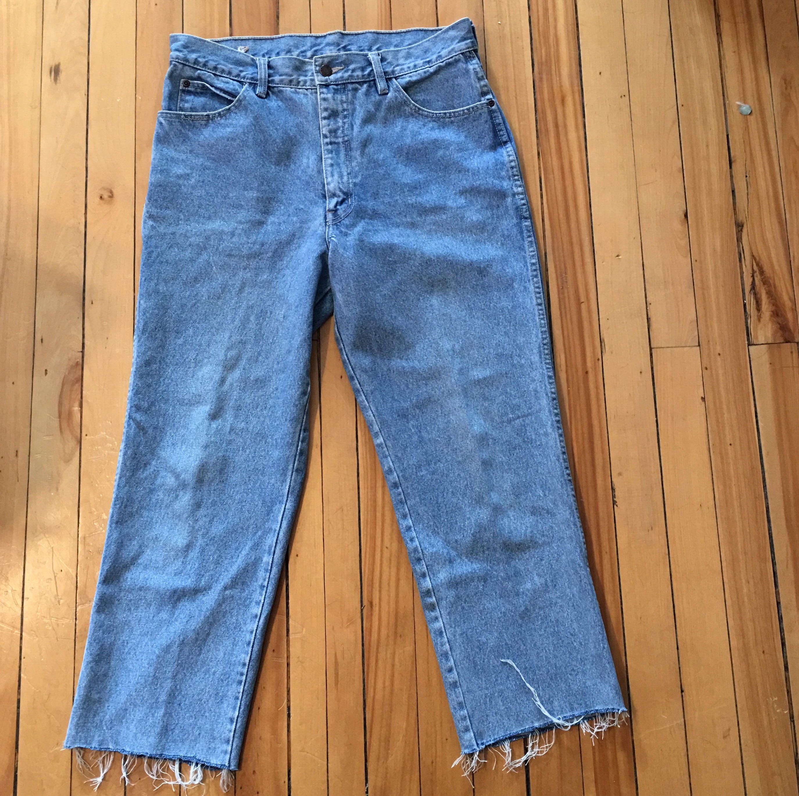 VTG Calvin Klein Jeans. 70s Women's High Waisted Denim | Etsy
