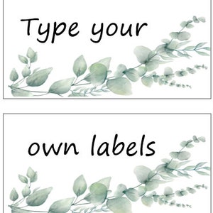 Editable Classroom Labels image 4