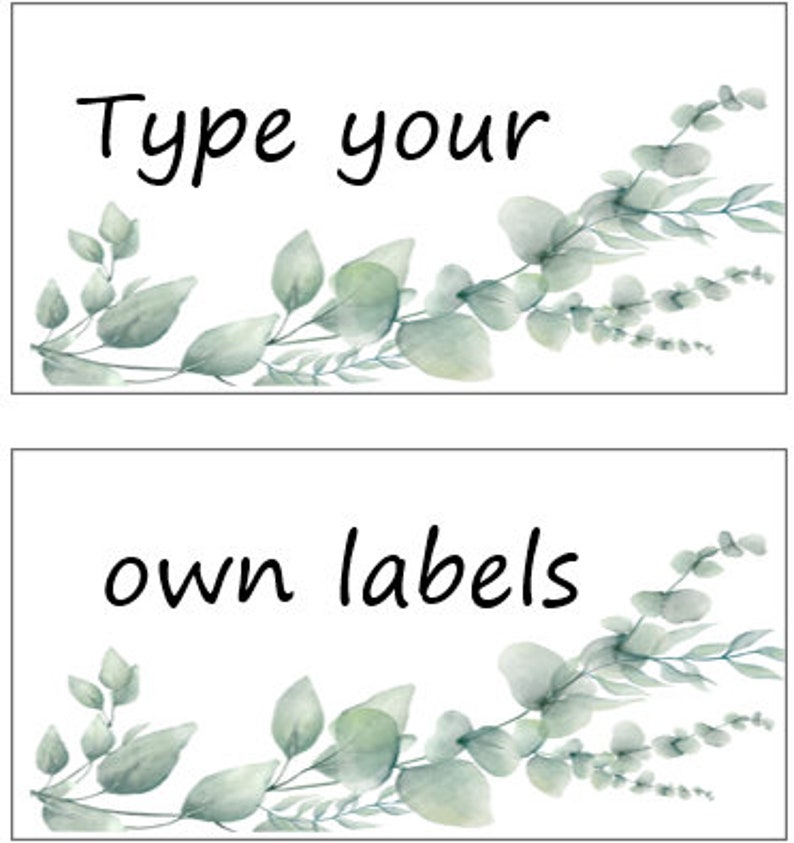 Editable Classroom Labels image 4