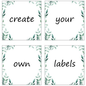 Editable Classroom Labels image 1