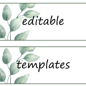 Editable Classroom Labels image 2