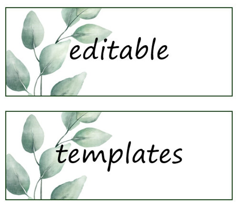 Editable Classroom Labels image 2