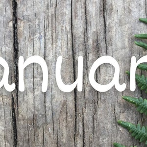 Nature calendar set includes editable calendar image 5