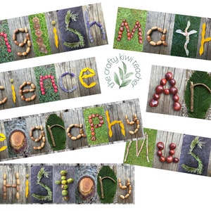 Classroom and outdoor signs-subjects, areas, activities indoor and outdoor!