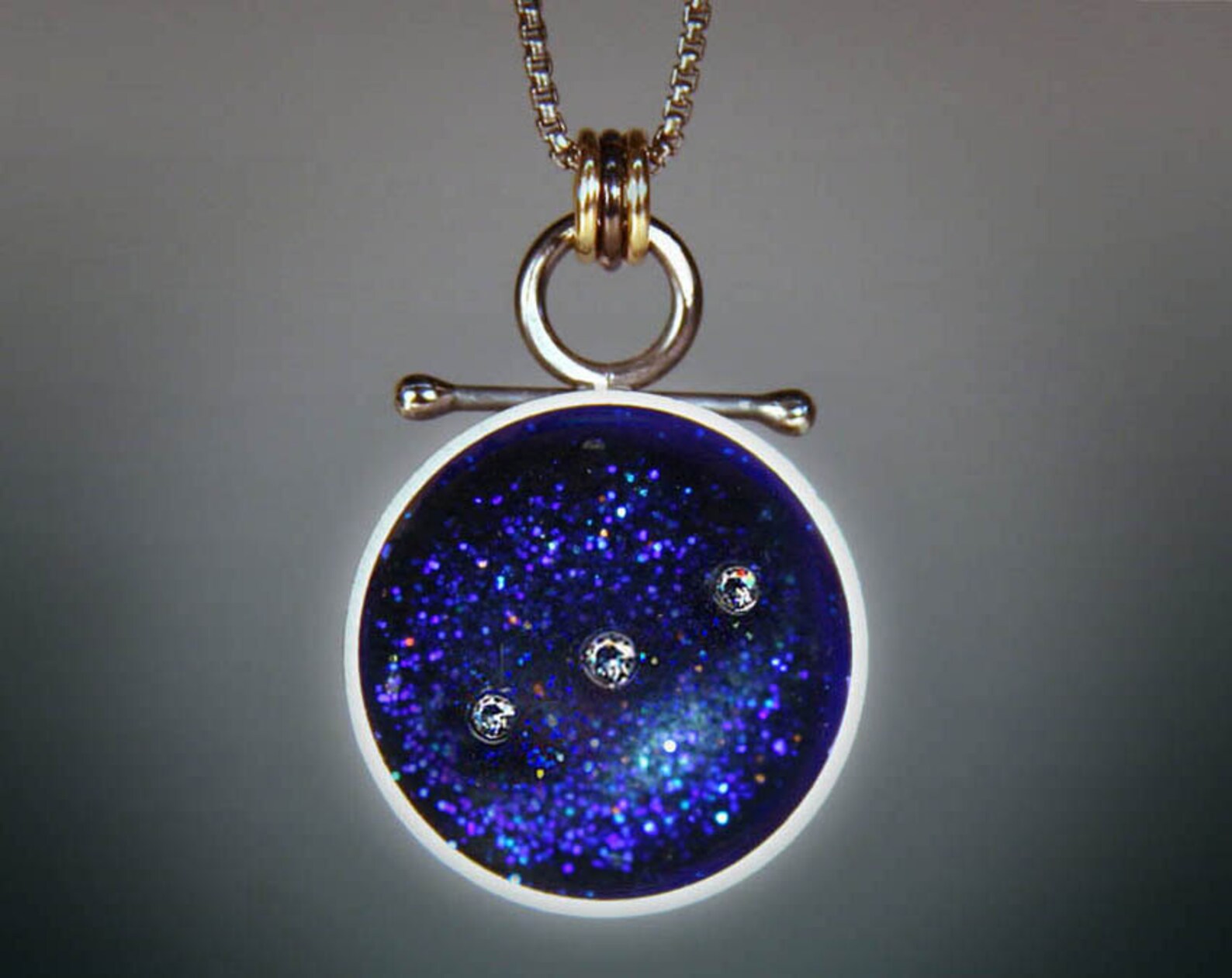 Belt of Orion Necklace Belt of Orion Constellation Necklace Etsy