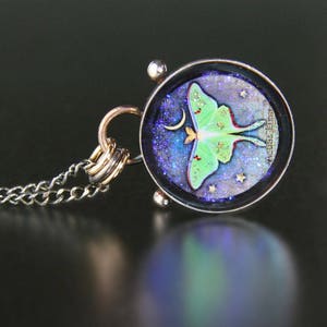 Luna Moth Pendant