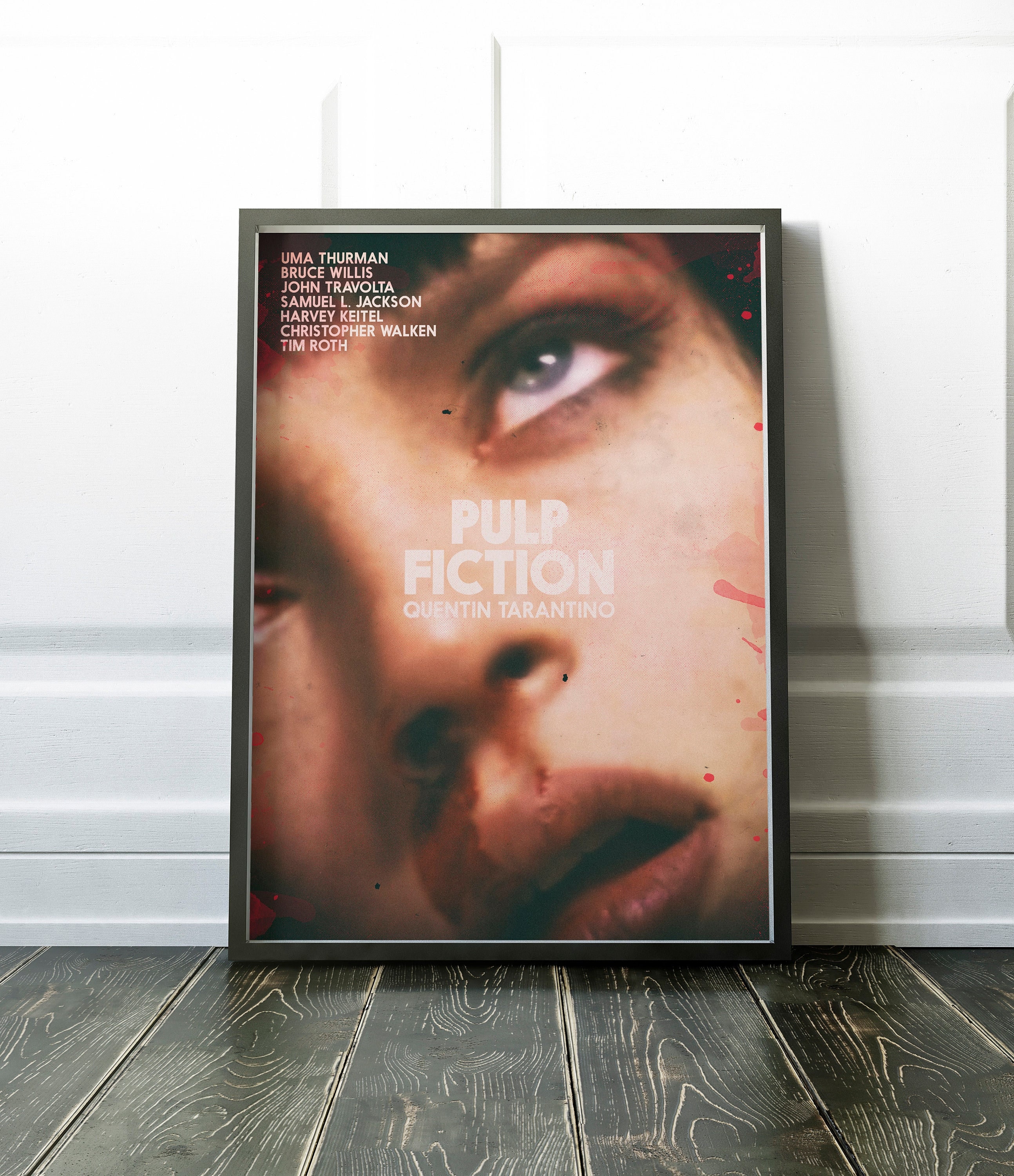 Buy Pulp Fiction - Mia & Vincent #3 Movie Poster / Jack Rabbit Slims Twist Dance Scene Film Print Tarantino Original Movie Prop Wall Art Decor Online in India