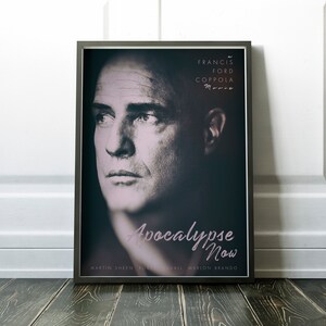 Apocalypse Now Movie Poster Reprint - 11" X 17" Size - Featuring Marlon Brando, Vietnam War Film Classic