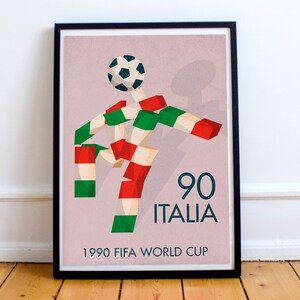 Behind the mascot, the poster and kits: How the 1990 Italian World Cup flagged a new era for football Behind the mascot, the poster and kits: How the 1990 Italian World Cup flagged a new era for football